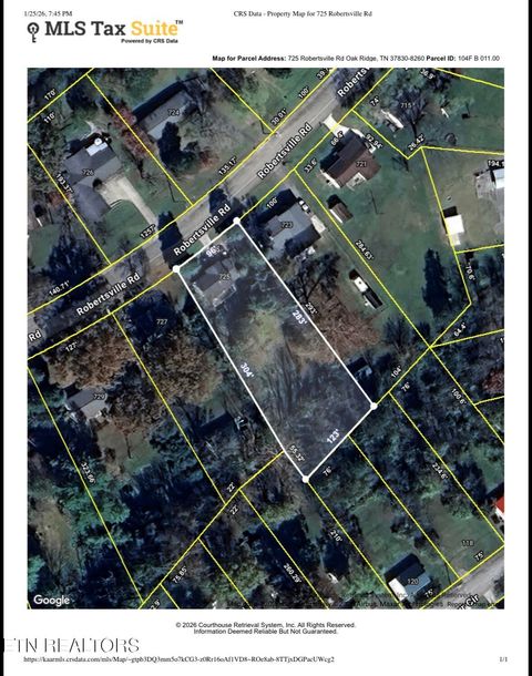 Tiny photo for 725 Robertsville Rd, Oak Ridge, TN 37830 (MLS # 1328026)