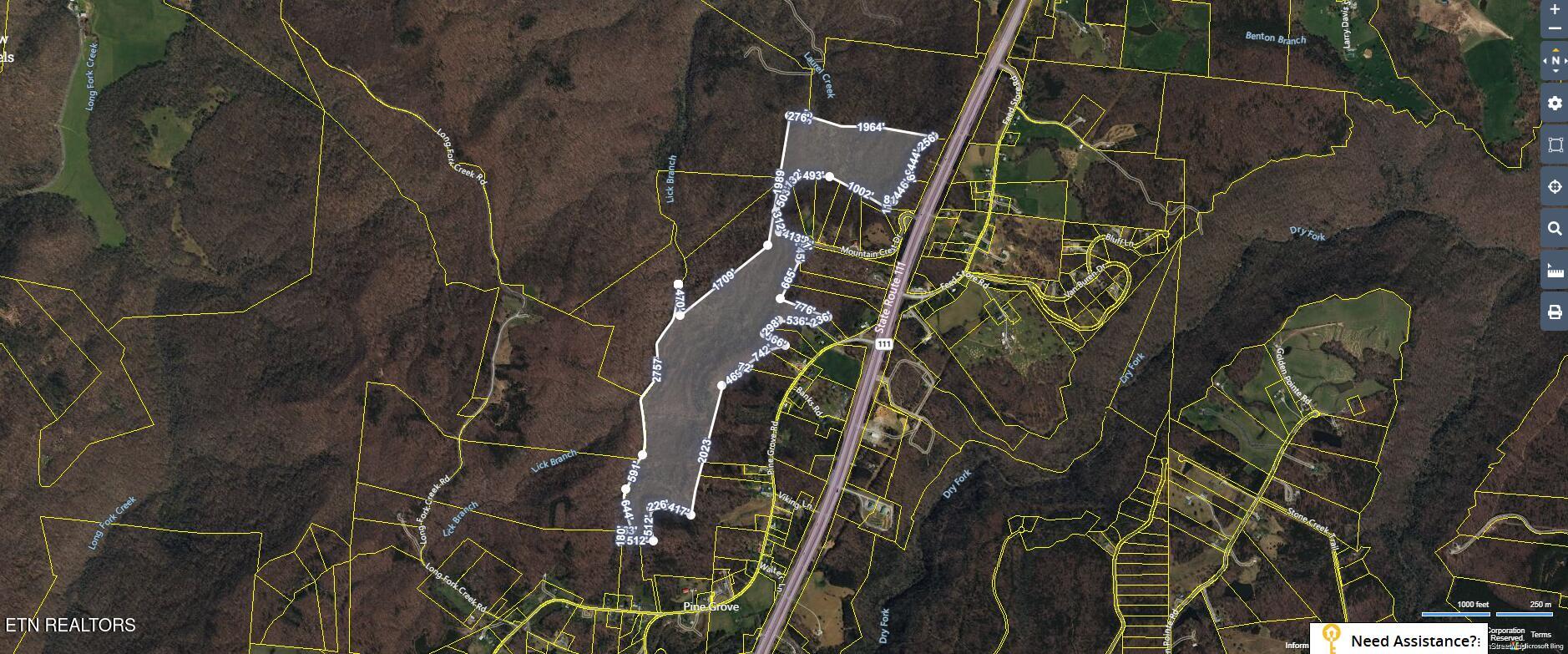 158 AC Lick Hollow Branch