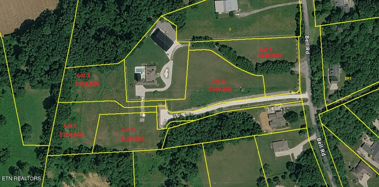 AERIAL WITH LOTS AND PRICES