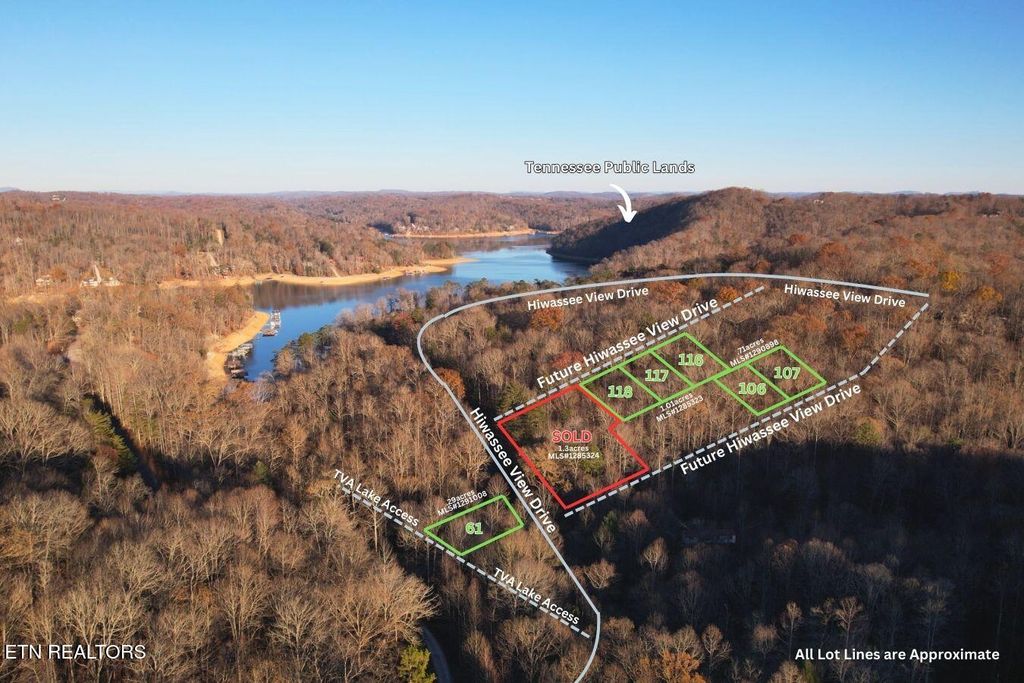 Photo of Lot 106+107 Hiwassee View Drive, Jacksboro, TN 37757 (MLS # 1290898)