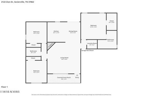 Tiny photo for 2122 Zion Drive, Sevierville, TN 37862 (MLS # 1347985)