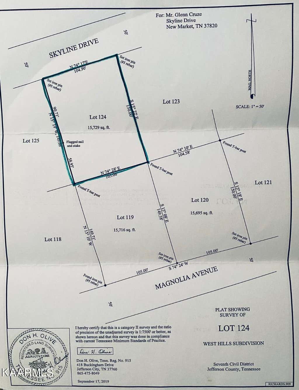 Photo of Skyline Drive, New Market, TN 37820 (MLS # 1220180)