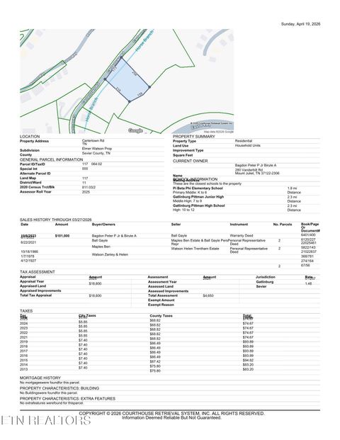 Tiny photo for Cartertown Rd, Gatlinburg, TN 37738 (MLS # 1337524)