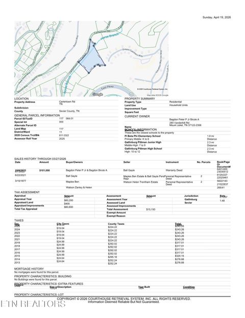 Tiny photo for Cartertown Rd, Gatlinburg, TN 37738 (MLS # 1337524)