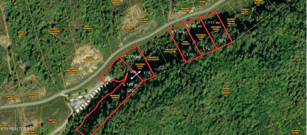 Photo of LOT 79 &amp; 80 Marina Landing Rd, Tazewell, TN 37879 (MLS # 1336942)