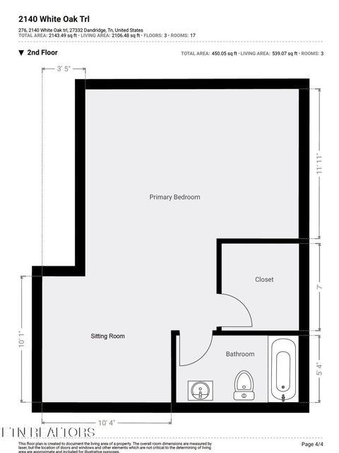 Tiny photo for 2140 White Oak Tr, Dandridge, TN 37725 (MLS # 1337649)