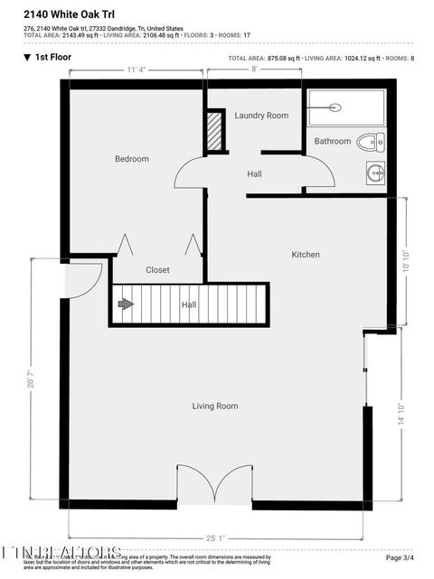 Tiny photo for 2140 White Oak Tr, Dandridge, TN 37725 (MLS # 1337649)