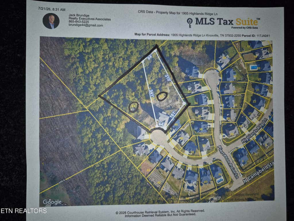 Photo of 1905 Highlands Ridge Lane, Knoxville, TN 37932 (MLS # 1348739)