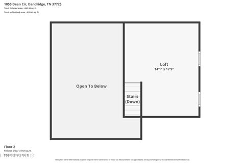 Tiny photo for 1055 Dean Circle, Dandridge, TN 37725 (MLS # 1337481)