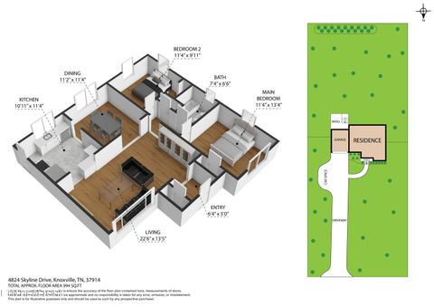 Tiny photo for 4824 Skyline Drive, Knoxville, TN 37914 (MLS # 1331342)