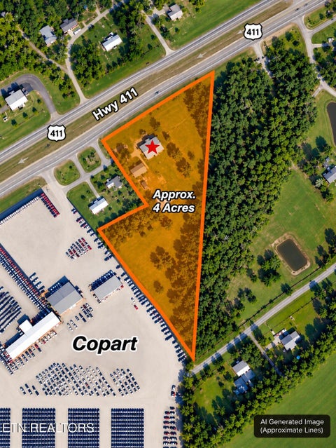 Tiny photo for 6335 Highway 411, Madisonville, TN 37354 (MLS # 1359263)