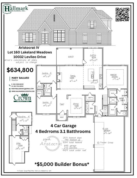 Photo of 10032 LEVILEO DR, Lakeland, TN 38002 (MLS # 10216890)