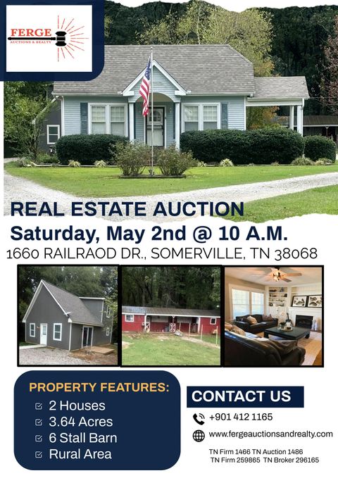 Photo of 1660 RAILROAD DR, Somerville, TN 38068 (MLS # 10219294)