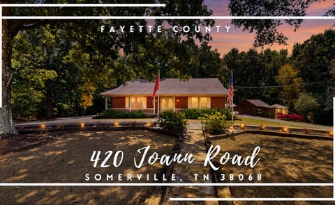Photo of 420 JOANN RD, Somerville, TN 38068 (MLS # 10229705)