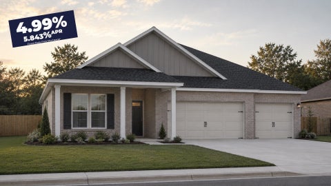 Photo of 590 RIVERDALE DR, Oakland, TN 38060 (MLS # 10223345)