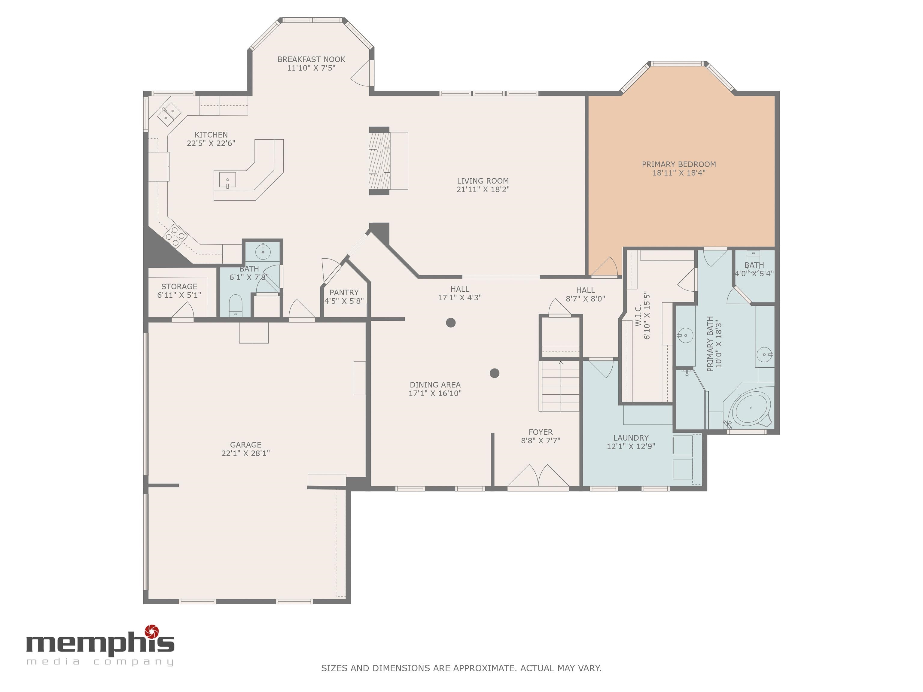 Collierville, Tennessee 38017, United States, 4 Bedrooms Bedrooms, ,4 BathroomsBathrooms,Residential,Pending,79127