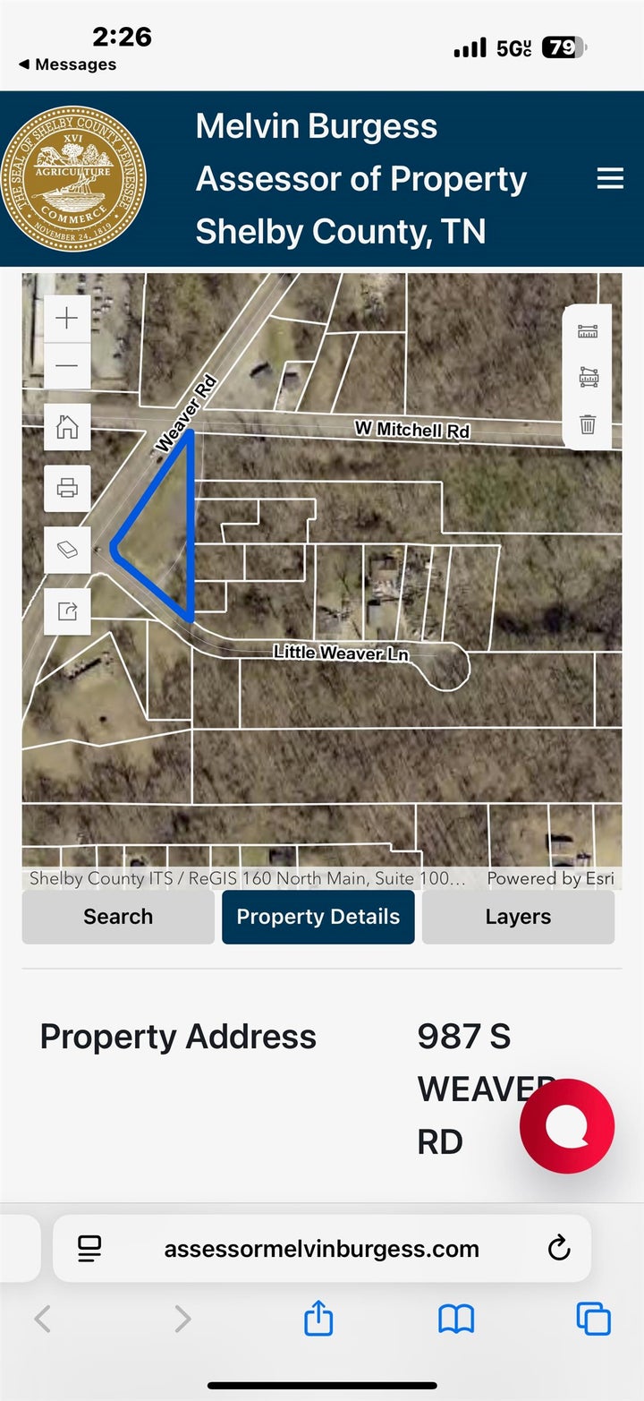 Photo 1 of 5 — 987 S WEAVER RD, Memphis, TN 38109