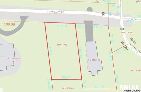 Vacant Land For Sale - LOT 3 N Mandalay Drive<br/> Peoria County, Peoria, IL 61614