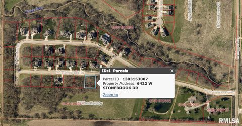 Vacant Land For Sale - 6422 W Stonebrook Drive<br/> Edwards, IL 61528