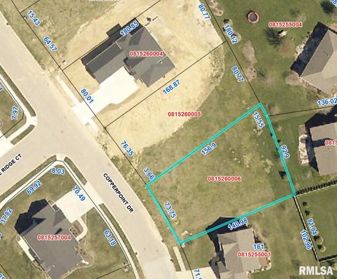 Vacant Land For Sale - LOT 208 Copperpoint Drive<br/> Dunlap, IL 61525