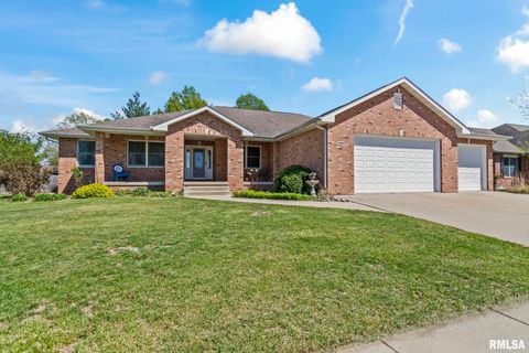 Photo of 1428 Horse Creek Trail, Pawnee, IL 62558 (MLS # CA1043247)