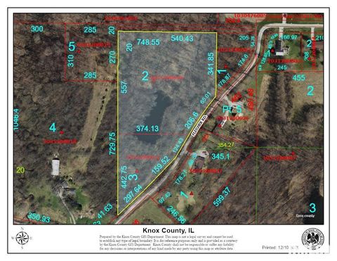 Vacant Land For Sale - LOT 2 & 3 Fleisher Road<br/> Knox County, Galesburg, IL 61401