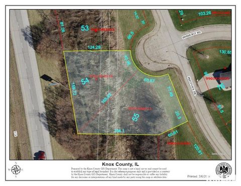 Vacant Land For Sale - LOT 54 & 55 Country Club Estates Subdivision<br/> Knox County, Galesburg, IL 61401