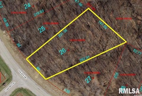 Vacant Land For Sale - 6026 Oak Run Drive<br/> Dahinda, IL 61428