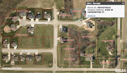 Vacant Land For Sale - LOT 9 Crosswynd Court<br/> Edwards, IL 61528