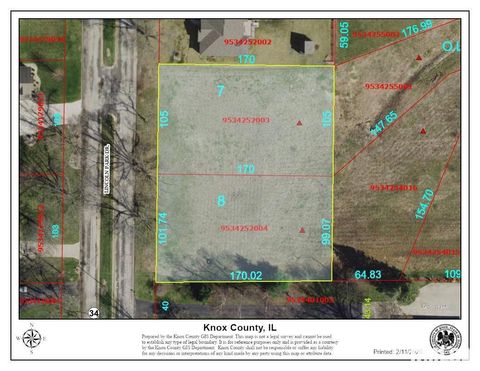 Vacant Land For Sale - LOT 2 Lincoln Park Drive<br/> Knox County, Galesburg, IL 61401