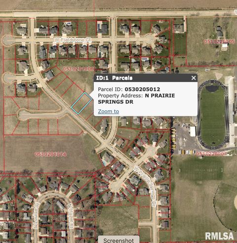 Vacant Land For Sale - LOT 83 Prairie Springs Drive<br/> Chillicothe, IL 61523