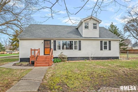 Homes For Sale - 213 W Mcmanus Street<br/> Sangamon County, Buffalo, IL 62515