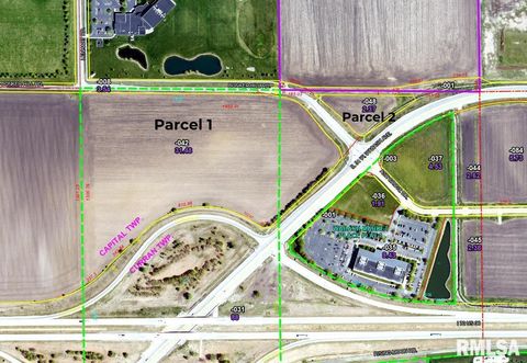 Vacant Land For Sale - I-72<br/> Sangamon County, Springfield, IL 62711