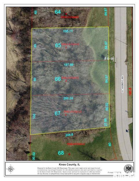 Vacant Land For Sale - LOT 65 66 & 67 Country Club Estates Subdivision<br/> Knox County, Galesburg, IL 61401