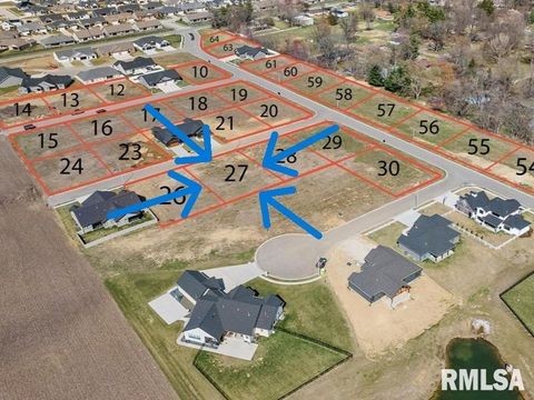 Vacant Land For Sale - 4618 Tess Drive<br/> Sangamon County, Springfield, IL 62711