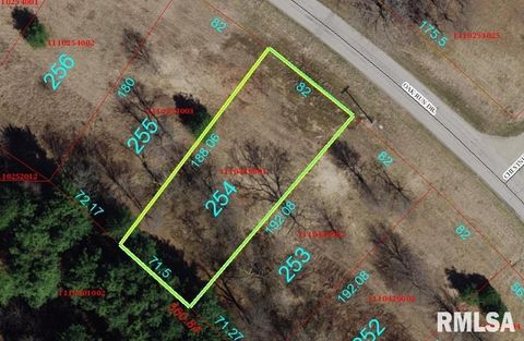 Vacant Land For Sale - 3254 Oak Run Drive<br/> Knox County, Dahinda, IL 61428