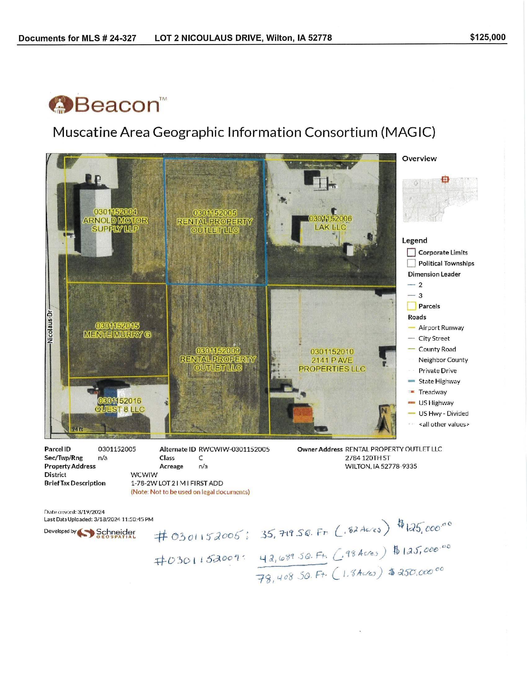 Lot 2 Nicoulaus Drive, Wilton, Iowa image 2