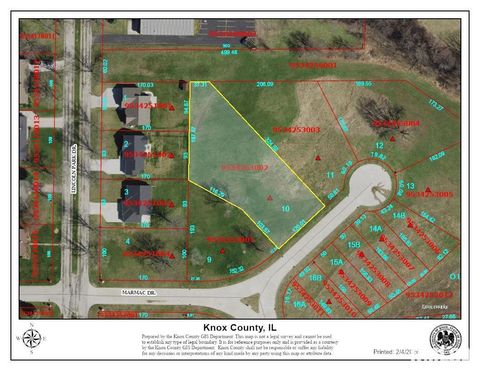 Vacant Land For Sale - LOT 4 Marmac Drive<br/> Knox County, Galesburg, IL 61401