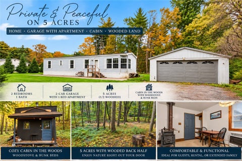 Mobile Home For Sale - 917 Covered Bridge Road<br/> Sidney, NY 13849