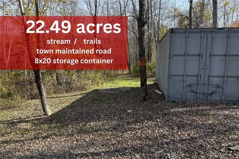 Vacant Land For Sale - 1-8 S Worcester Hill Road<br/> Delaware County, Harpersfield, NY 13786
