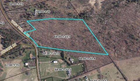 Vacant Land For Sale - 370 West Hill #a Road #A E<br/> Chemung County, Big Flats, NY 14814