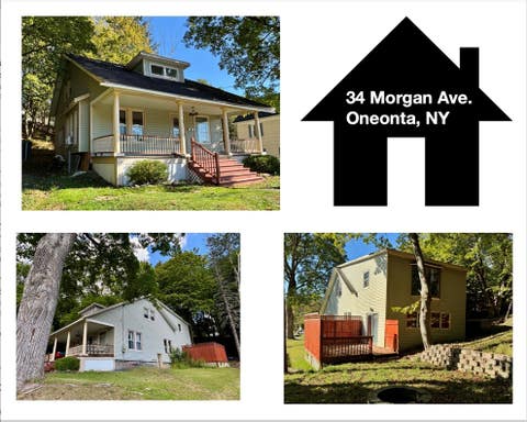 Homes For Sale - 34 Morgan Avenue<br/> Oneonta, NY 13820