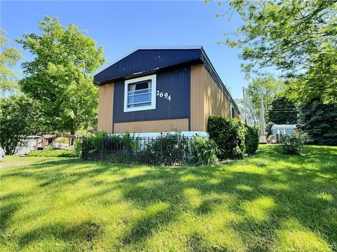 Mobile Home For Sale - 2694 Ellicott Road<br/> Livingston County, Caledonia, NY 14423