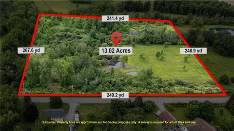 Vacant Land For Sale - 001 Rowland Road<br/> Conesus, NY 14435