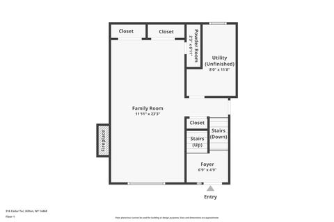 Tiny photo for 316 Cedar TER, Parma, NY 14468 (MLS # R1690394)