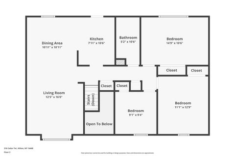 Tiny photo for 316 Cedar TER, Parma, NY 14468 (MLS # R1690394)