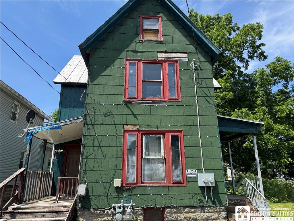 Photo of 809 Cherry Street, Jamestown, NY 14701 (MLS # R1692420)
