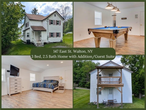 Homes For Sale - 147 East Street<br/> Delaware County, Walton, NY 13856