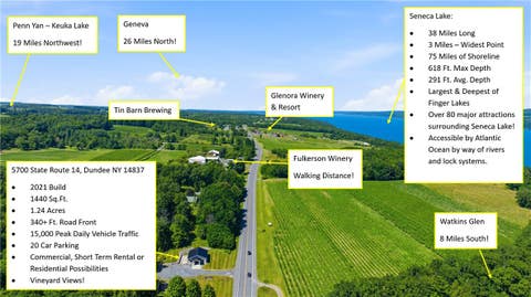 Tiny photo for 5700 State Route 14, Starkey, NY 14837 (MLS # R1702540)