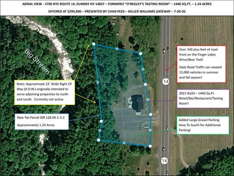 Tiny photo for 5700 State Route 14, Starkey, NY 14837 (MLS # R1702540)